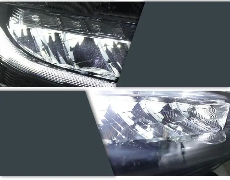 Дневные ходовые стильные автомобильные DRL светодиодная лампа, автомобильные фары, передние противотуманные задние фары 16 17 18 19 для Honda Civic