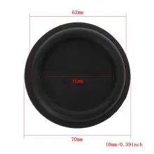 2 шт. бас-радиатор НЧ-динамик вибрационная мембрана пассивный динамик сабвуфер 70 мм DIY домашний кинотеатр Ремонтный комплект PXPE