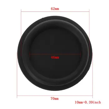 

2PCS Bass Radiator Woofer Vibration Membrane Passive Speaker Subwoofer 70mm DIY Home Theater Repair Kit PXPE