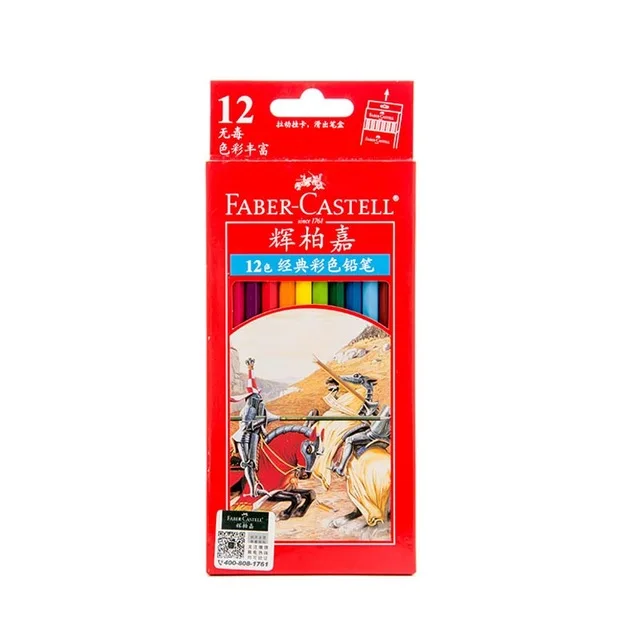 Faber Castell 12/24/48/48/60 Colors Classic Oily Color Pencil Set 