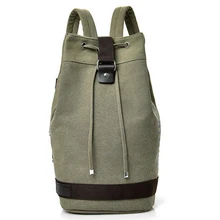 Большой Вместительный рюкзак, мужская дорожная сумка, рюкзак для альпинизма, Мужская Холщовая Сумка-мешок, мужские холщовые рюкзаки, маленькие зеленые