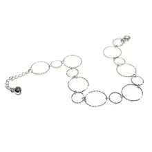 Европейский и американский минимализм стиль пляжные женские ноги кулон ноги украшения тренд моды круглое кольцо женские ноги