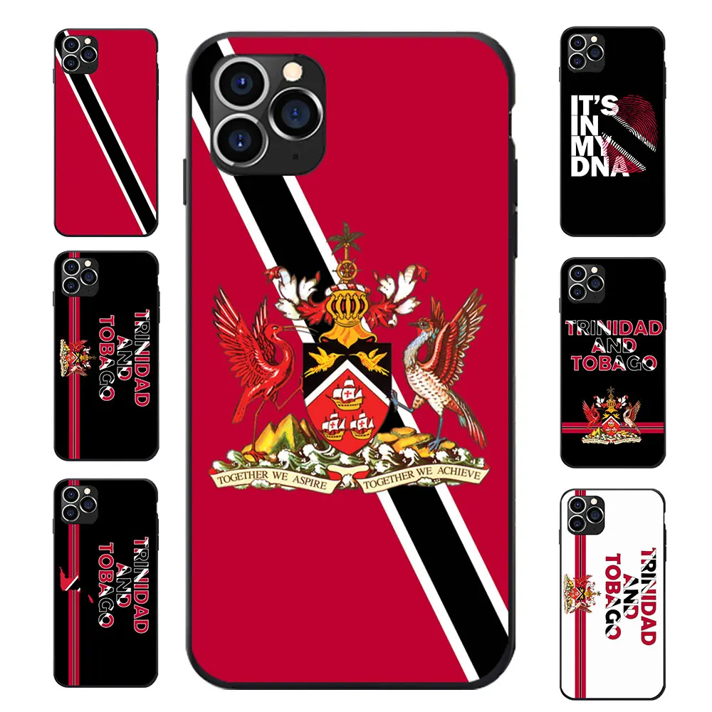 For Huawei Maimang Nova 2 3 4 5 6 8 I S Pro Plus Trinidad and Tobago National Flag Coat Of Arms Theme Soft TPU Phone Cases Cover | Мобильные
