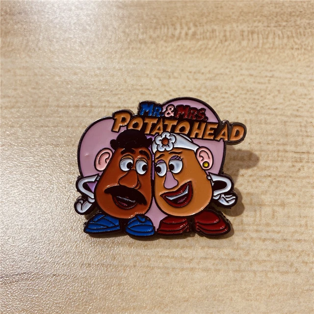 Vintage Mr. Potato Head with vintage Mrs. Potato Head Accessory