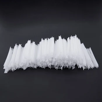 

New Plastic Tag Pins Barbs Fastener 10mm 5000 Pcs for Tagging Gun