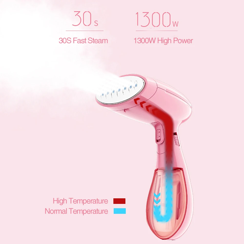 120 мл портативный паровой утюг 30 секунд быстрый пар 1300 Вт Мощный Отпариватель Одежды для домашнего путешествия