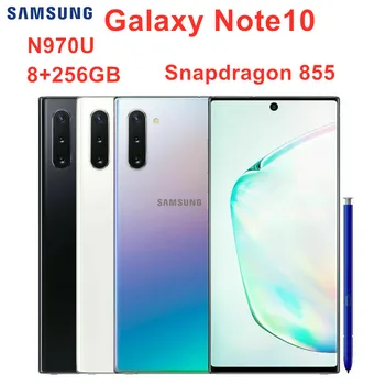 

Samsung Galaxy Note10 Note 10 N970U 256GB ROM 8GB RAM Original Octa Core 6.3" 4 Camera NFC Snapdragon 855 Mobile Phone