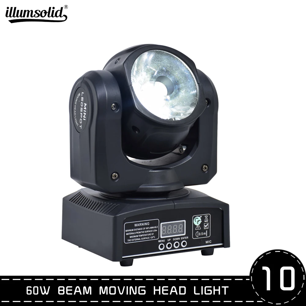 

60W led RGBW 4in1 beam moving head light super bright LED DJ Spot Light dmx control lights for stage lighting
