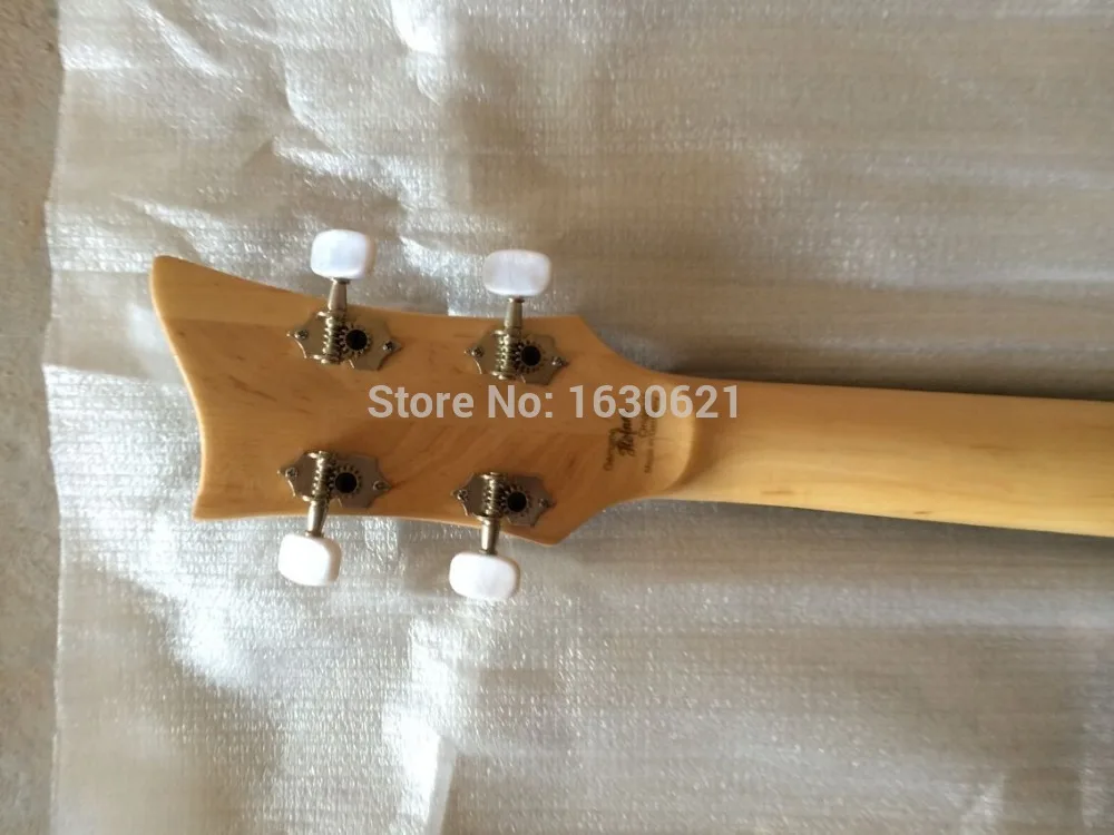 Левша флаг Англии Винтаж Hofner BB2 4 струны для электрической Басс Корейский Хороший пикапы и электронный Тигр Пламя Топ