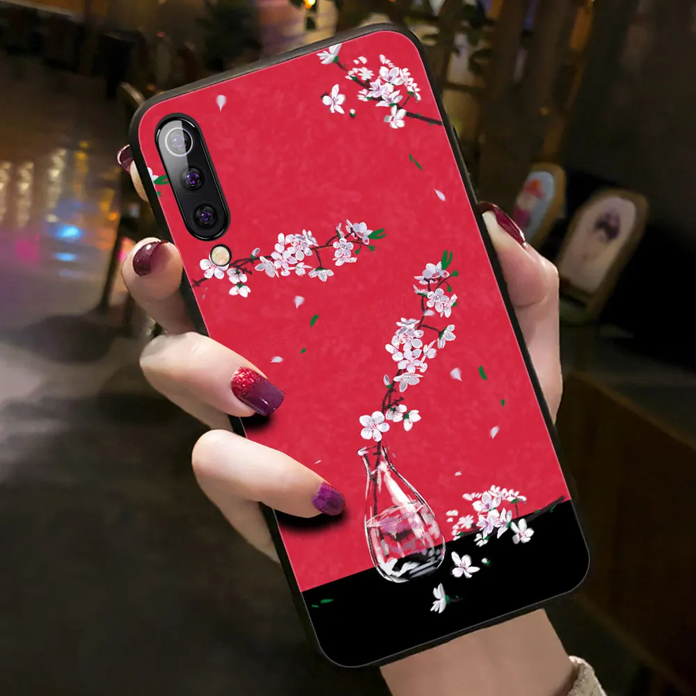 15 Для Redmi Note 7 pro Чехол для Xiaomi Redmi Note 7 чехол MOFI для Xiaomi Mi9 Mi8 Lite SE чехол A3 CC9 цветок флора девушка розовый - Цвет: 15