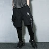 11 BYBB'S DARK Tactical Functional Cargo Pants Joggers Men Fake two Pieces Trousers Hip Hop Streetwear Pant Black GB246 2