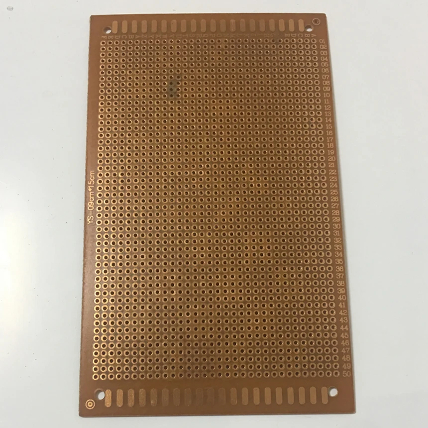12*18cm 12x18cm 10*22cm 10x22cm 1.5mm Thickness Baklite Single Copper DIY Prototype Paper Circuit Printed PCB Universal Board |