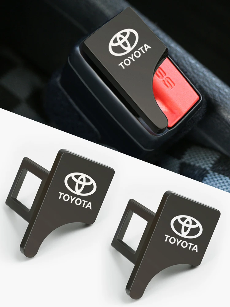 1 шт. автомобильные пряжки ремня для Toyota TRD camry chr corolla rav4 yaris prius Hybrid prado | Автомобили