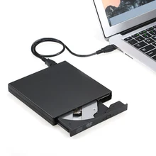 Портативный USB внешний привод DVD/CD-ридер плеер драйвер DVD-ROM w/USB кабель для Windows Vista IOS для ноутбуков и настольных компьютеров