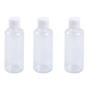 

20pcs 100ml Travel Toiletry Bottles Set Transparent Cosmetic Makeup Liquid Shampoo Dispensing Containers