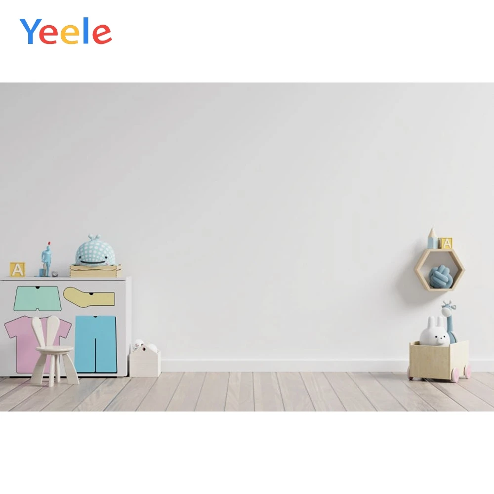 

Interior Baby Room Home Toy Doll Portrait Newborn Baby Shower Birthday Backdrop Vinyl Photography Background For Photo Shoot