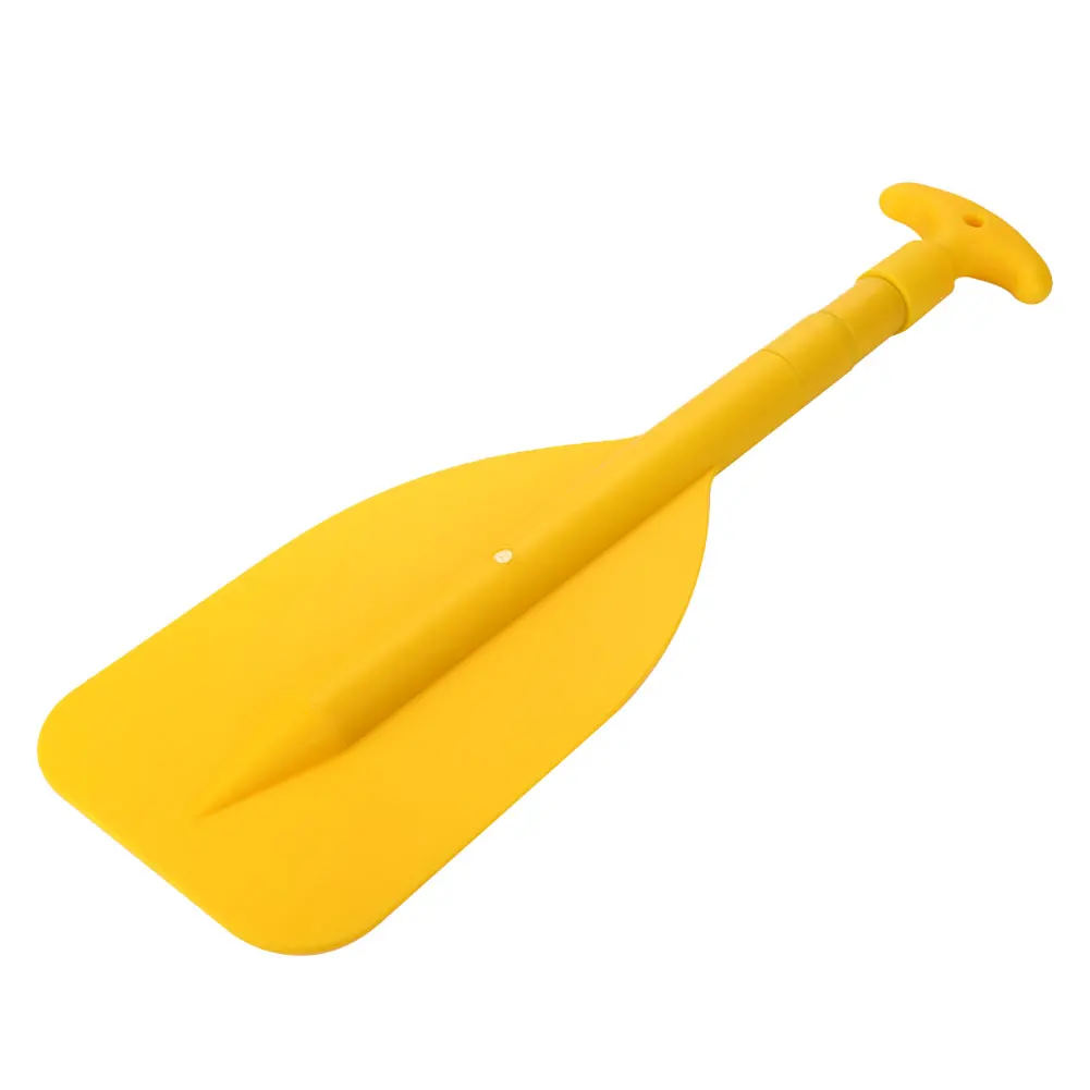 Telescopic Paddle Boat Paddle Boating Movement PVC Yellow Motorboat River Telescopic Compact Boat Seawater Canoe Sports