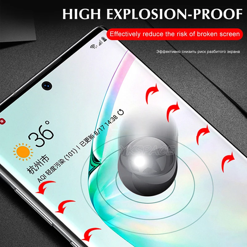 Premium Clear Soft Hydrogel Screen Protector Set - Front and Back Coverage (3-Pack)