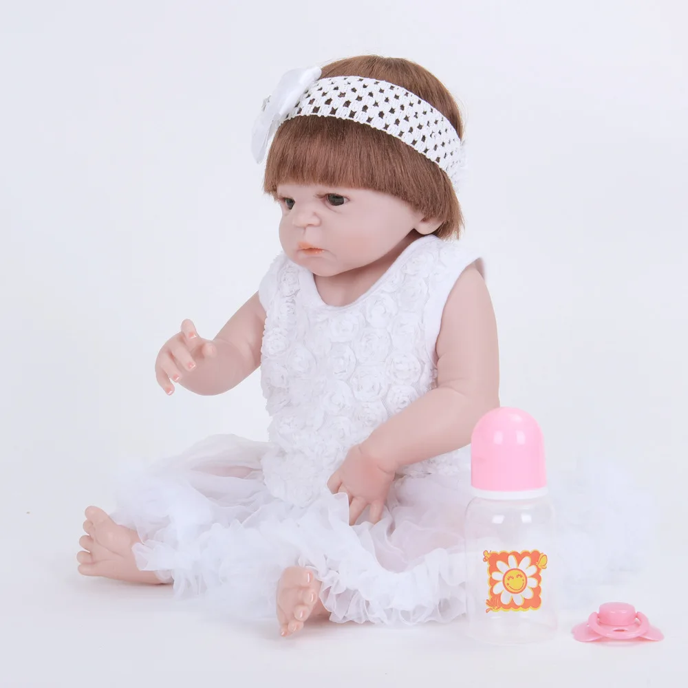 

Simulated Doll Rebirth Doll Infant Hot Sales Replaceable Soft Silicone Toy