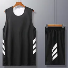 Мужская двухсторонняя баскетбольная форма, набор, мужские спортивные костюмы, дышащая команда, баскетбольные тренировочные костюмы, дешевые баскетбольные футболки