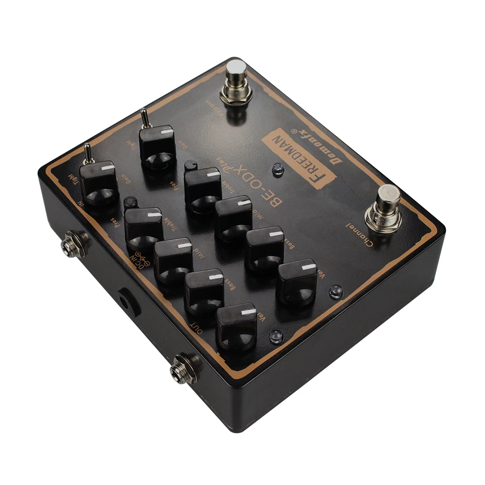 

BE-ODX Plus Guitar Effect Pedal, Overdrive Distortion, BE-OD, Deluxe Double Channel, High Quality, New Demonfx, Accessories