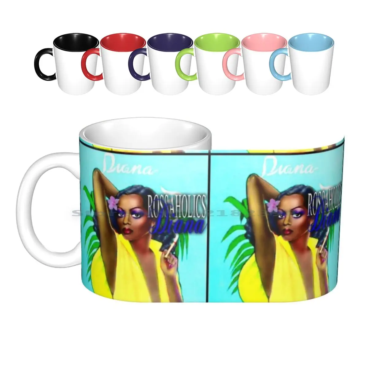 Diana Ross Muslimain Diana Rossaholics Ross Franklin Fuentes Tazze In Ceramica Tazze Da Caffè Tazza Da Tè Al Latte Diana Rosaholics