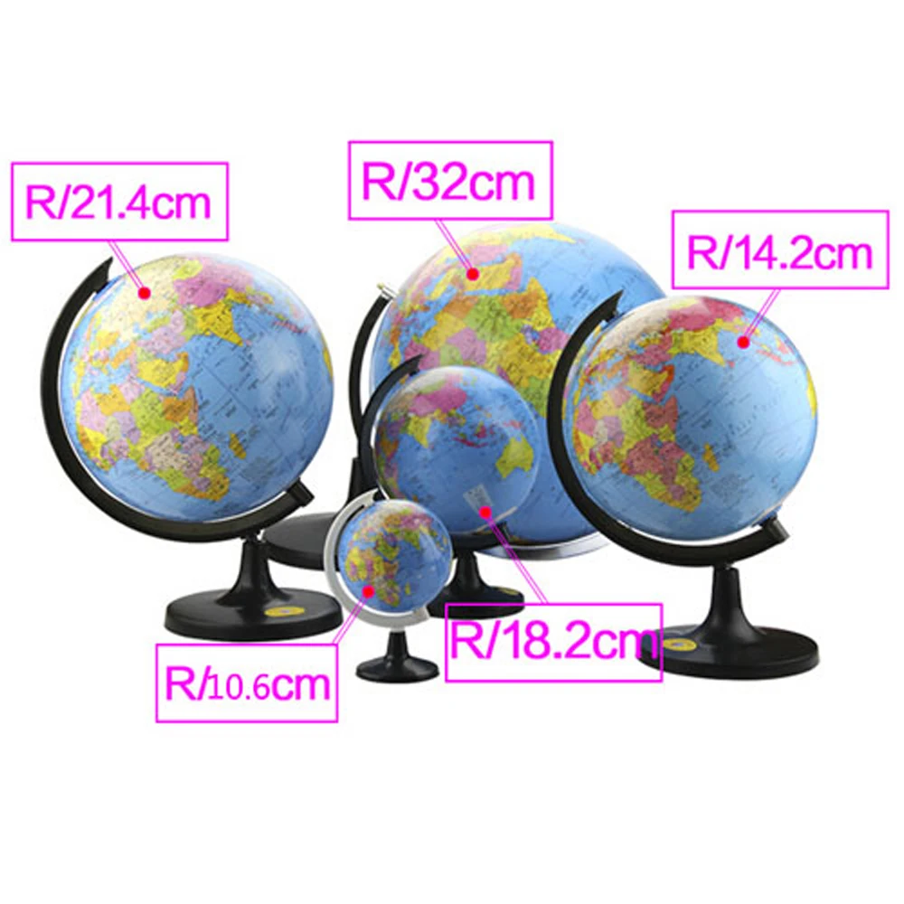 1 шт. 14 2 см Globe World Earth Настольный китайский и английский Geographic globe HD учебная версия
