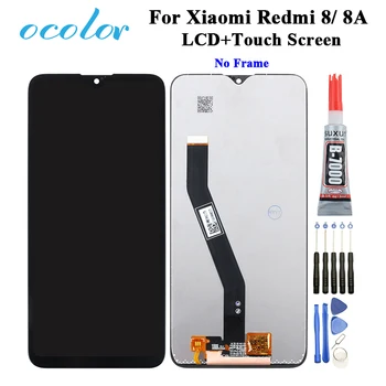 

ocolor For Xiaomi Redmi 8 LCD Display And Touch Screen Digitizer Assembly Replacement With Tools +Glue For Xiaomi Redmi 8A Phone