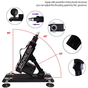 Automatic Sex Machine With Dildo Cock Penis Attachments Vibrator Sex Toys for Couples Adult Men Women Vagina Female Masturbator 2