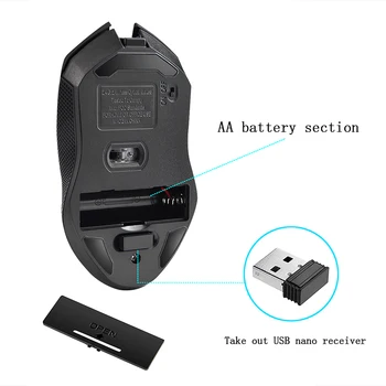 

G821 Wireless Optical Gaming Mouse 2.4G Wireless Mini Ergonomic Mouse JR Deals