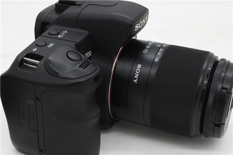 US $138.70 USED Sony Alpha A200 102MP Digital SLR Camera Kit With Super Steady Shot Image Stabilization With 1870mm F3556 Lens