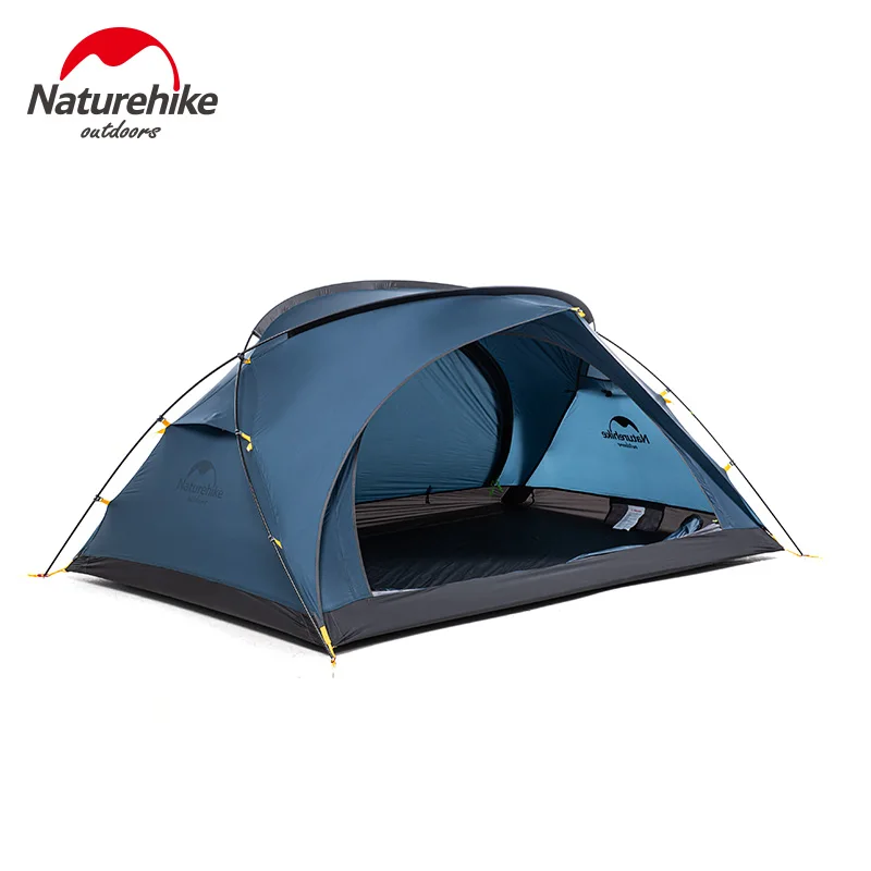 Naturehike 20D Silicone Tent Bear-UL2 Large Space Double Camping Tent Ultralight Water Resistant Camping Tent 2 Person NH20ZP108