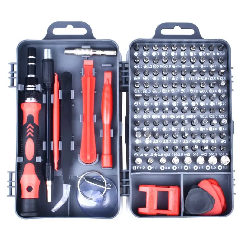 Billige 115 in 1 Schraubendreher satz Mini Präzision Schraubendreher Multi Computer PC Handy Gerät Reparatur Hand Hause Tools