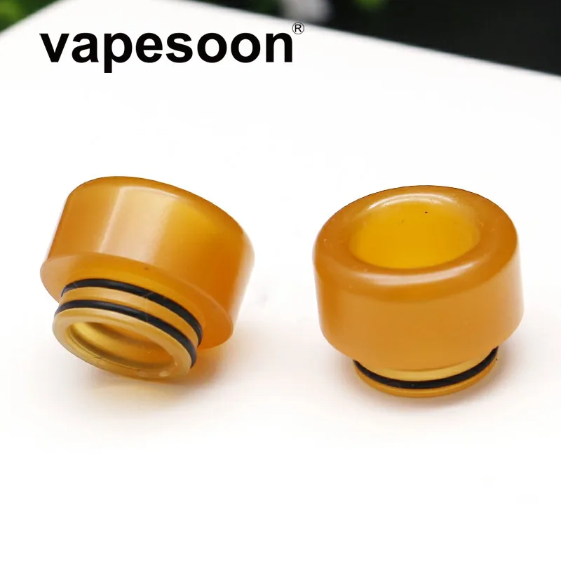 Vapesoon Желтая Смола 510/810 капельный наконечник для атомайзера TFV8 RDA RTA RDTA Vaporizador Mod Vape