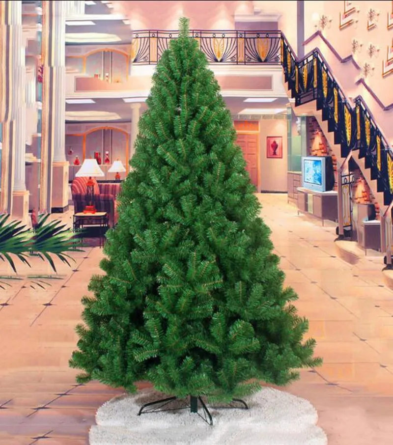 

Green Artificial Christmas Tree Undecorated Holiday Seasonal 2 3 4 5 6 7 8 9 ft