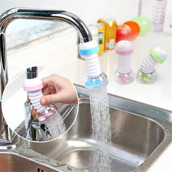 

1PC Kitchen Faucet Extender Water Saving Nozzle Faucet 360 Rotary Connector Adjustable Shower Head Aerator Accessories