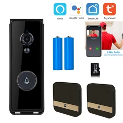 Tuya Doorbell Camera Smart Home HD 1080P Waterproof Video Intercom Doorbell USB Charging Two-way Audio With Real-time Video