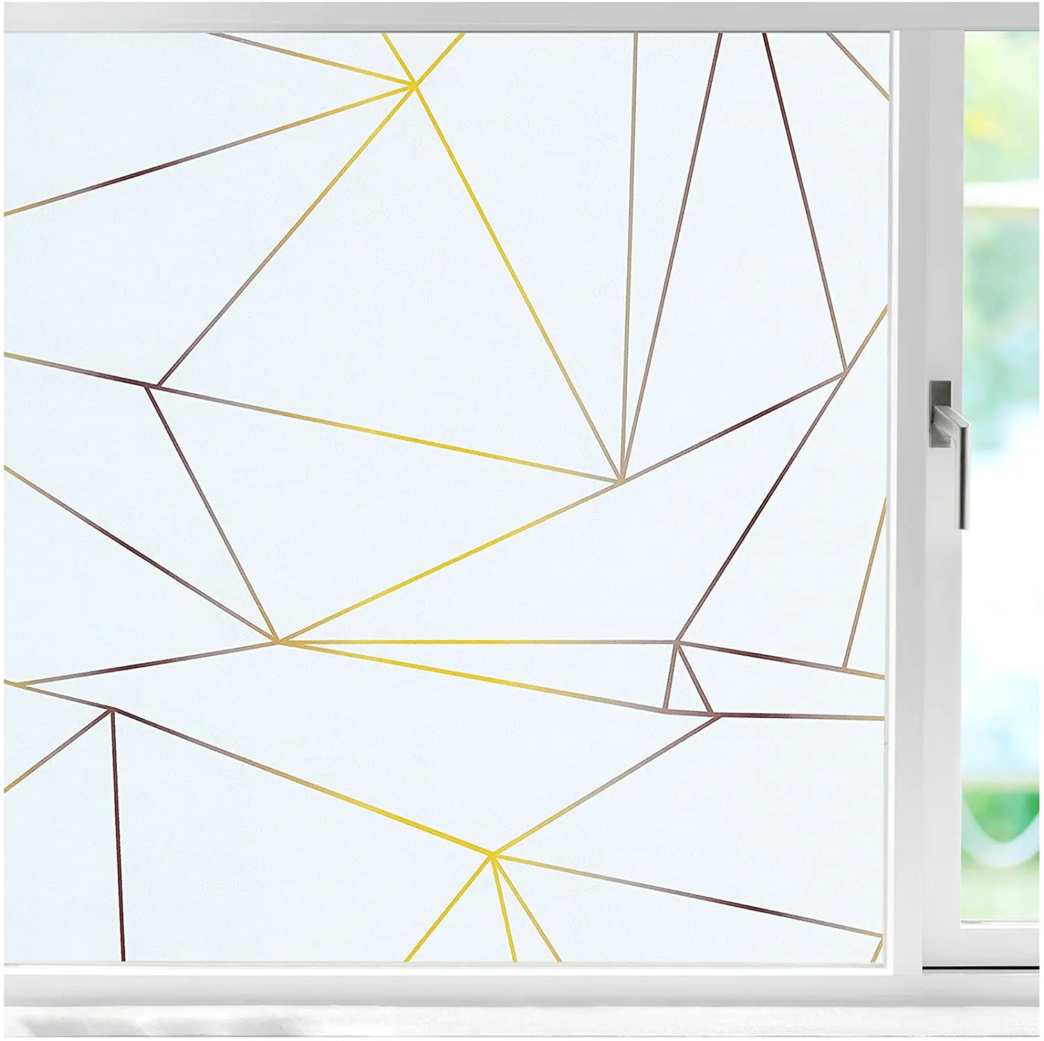 Electrostatic Non-Adhesive Blocking Light Window Tint Anti-UV Glass Sticker for Home Decorative Privacy Film Insulation | Дом и сад