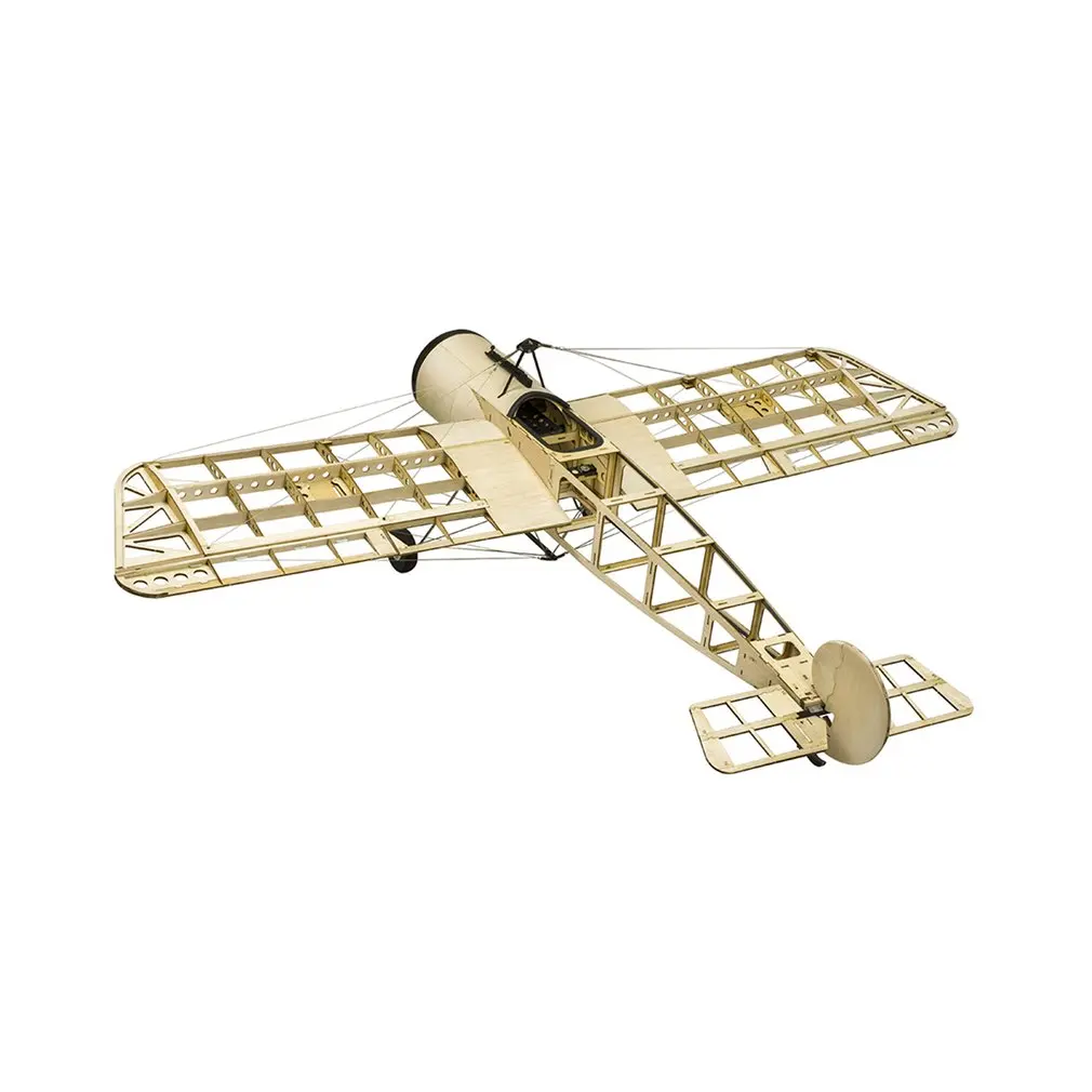 EP Fokker-E Balsa деревянный тренировочный самолет 1,2 м размах крыльев биплан радиоуправляемый самолет вертолет модель игрушки DIY комплект/PNP для детей