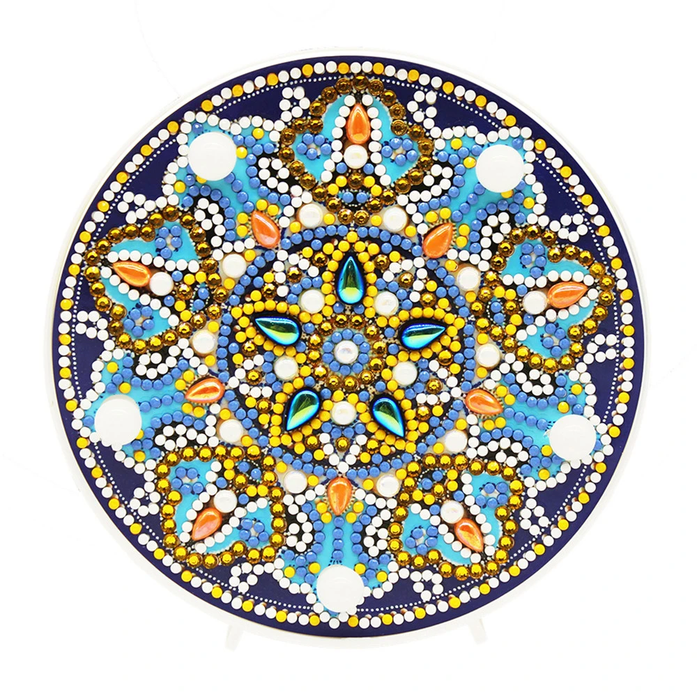 AZQSD DIY Led алмазная живопись лампа специальной формы бусины цветок ручной работы Подарок Круглый Круг Алмазная Мандала мозаика - Цвет: ZXD068