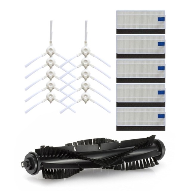 Cleaner Sponge Filter Side Brushes Filters With Sponge Kit For Rowenta EXPLORER Series 20 Vacuum Cleaner Replacement New