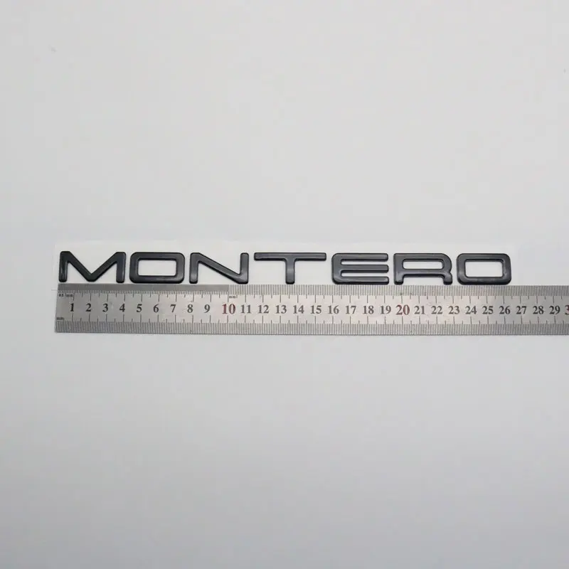 Autocollant emblème pour Mitsubishi Montero LS SR, lettres 3D ...
