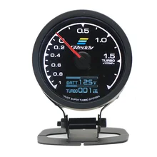 7 цветов автомобиля GReddi ЖК-дисплей цифровой Дисплей Turbo Boost температура воды температура масла пресс об/мин Напряжение гоночный счетчик топлива Манометр 7 цветов автомобиля GReddi ЖК-дисплей цифровой Дисплей Turbo Boost температура воды температура масла пресс об/мин Напряжение гоночный счетчик топлива Манометр