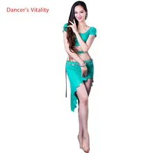 Новых женщин взрослых / ребенка танцевальная одежда танец живота одежда костюм комплект модальный наряд девушки танец живота костюм 2 шт