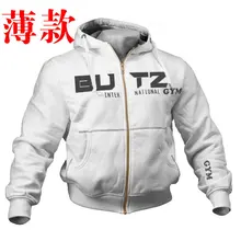 Muscle Brother, весна и осень, стиль, толстовка, мужская спортивная верхняя одежда, мужская повседневная рубашка на молнии, толстовка с капюшоном, длинный рукав