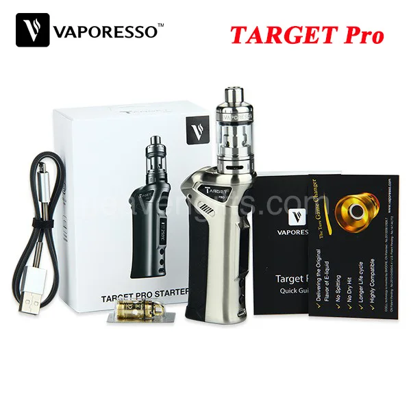 Оригинальный Vaporesso TARGET Pro 75 Вт VTC Kit с 2 5 мл cCELL0 Tank Top Fill вейп-комплект электронной
