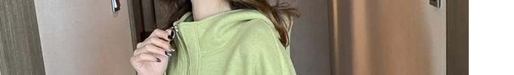 Осень новые свободные с длинным рукавом флисовая куртка с капюшоном куртка на молнии с нестандартными Fly с высоким, плотно облегающим шею воротником для беременных Для женщин толстовки Повседневное кофты