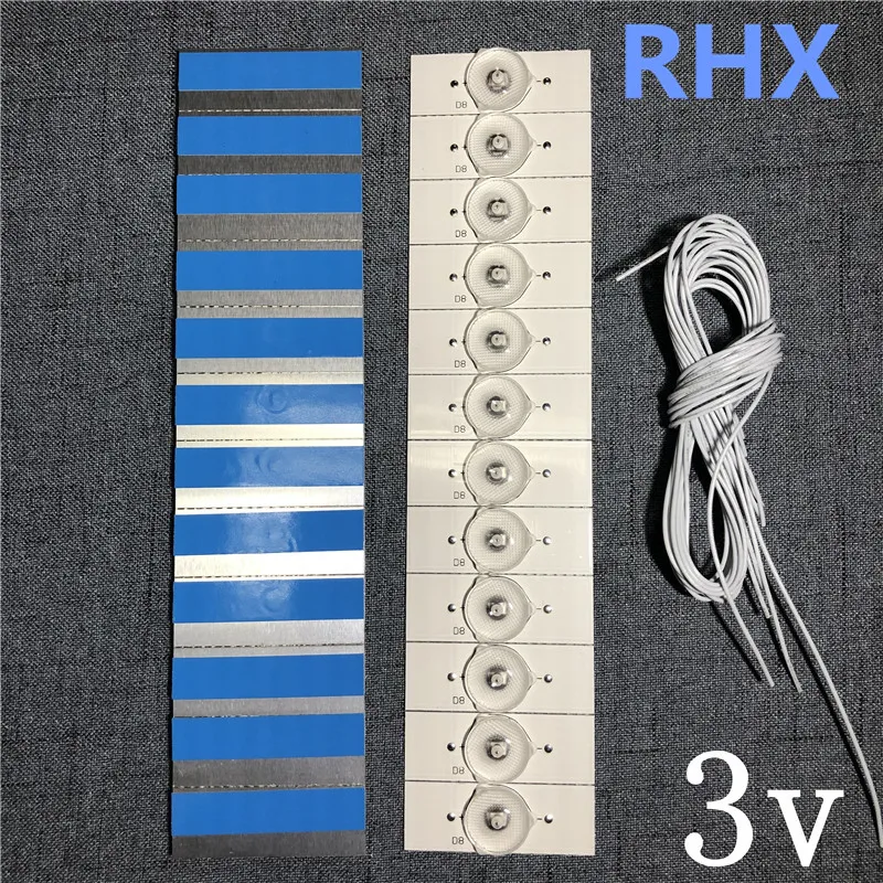 Contas de Lâmpada Smd 100 com Lentes Ópticas Cores Variadas para Reparo e Construção de tv Led - Image 5