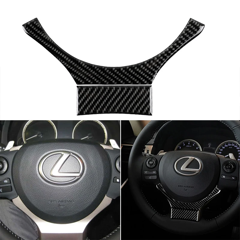 Для Lexus IS250 IS300 IS350- Автомобильная наклейка из углеродного волокна внутренняя крышка рулевого колеса отделка автомобиля Стайлинг наклейки s