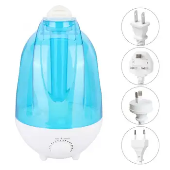 

Air Humidifier Double Nozzle Ultrasonic Humidifier with LED Aromatherapy Diffuser Air Mist Purifier for Home Office 4L